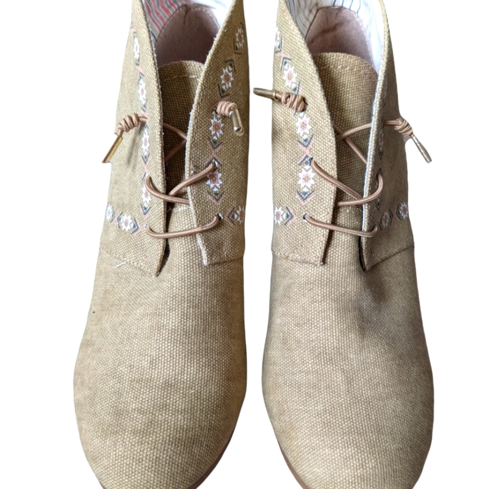 Wedge booties by sugar